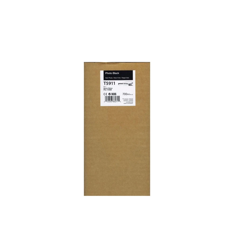 Струйный картридж Epson T5911 Черный C13T591100