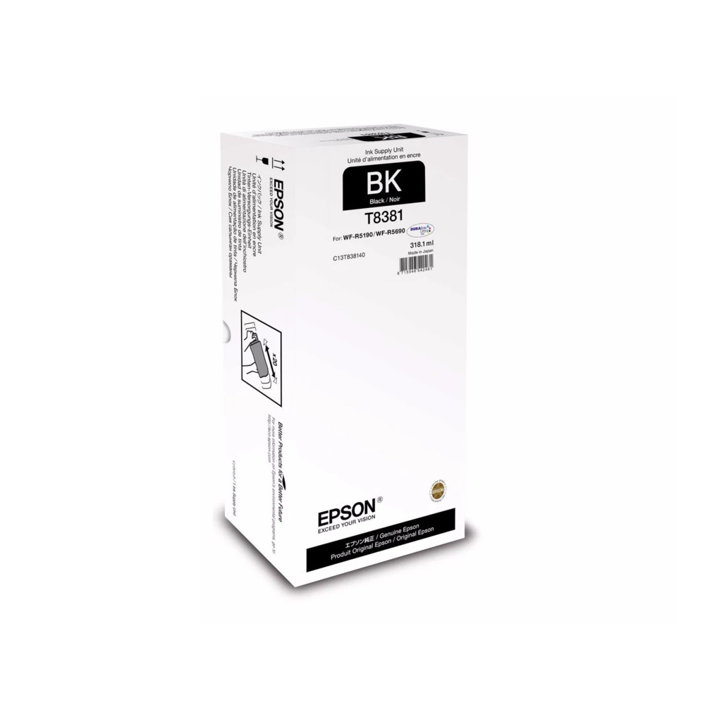 Струйный картридж Epson T8381 Черный C13T838140