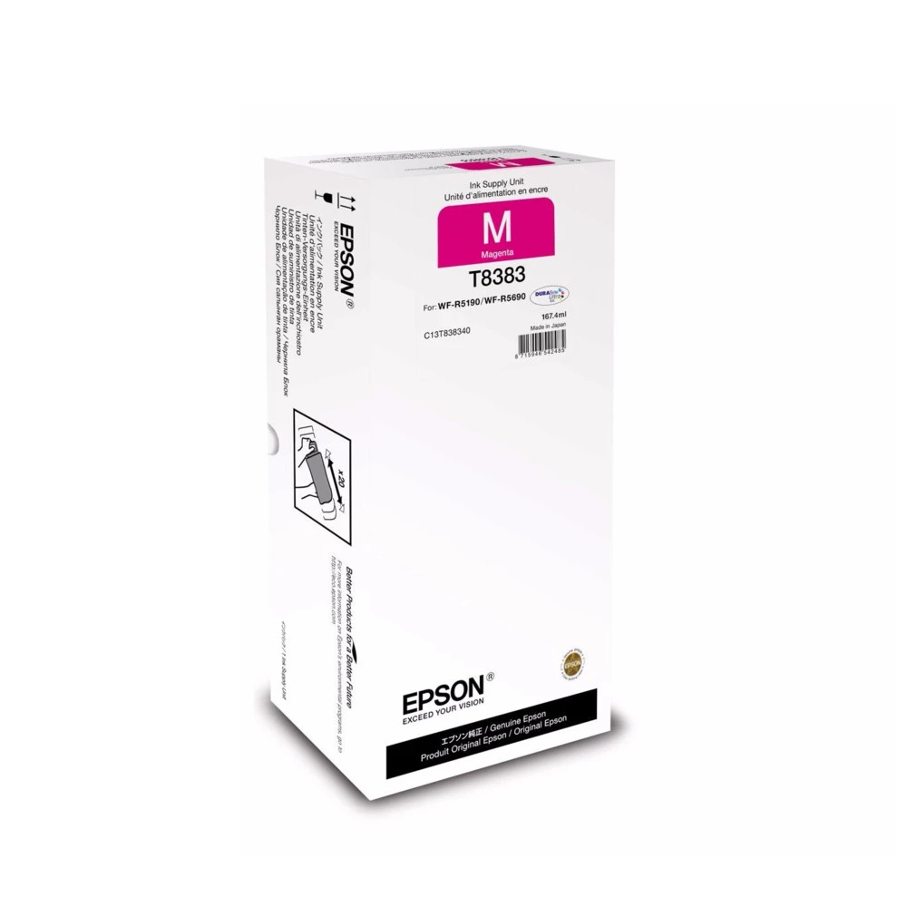 Струйный картридж Epson T8383 Пурпурный C13T838340