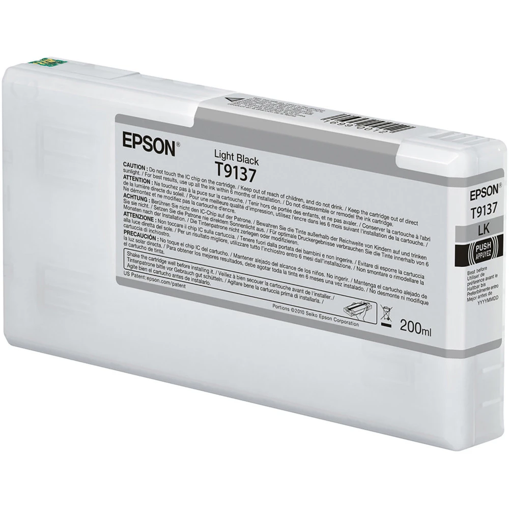 Струйный картридж Epson T9137 Light Black C13T913700