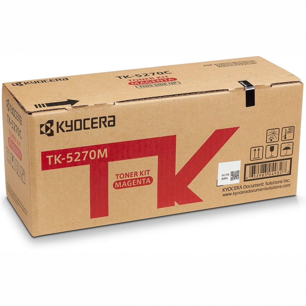 Тонер Kyocera TK-5270M пурпурный (6000стр.) M6230cidn/M6630cidn/P6230cdn 1T02TVBNL0