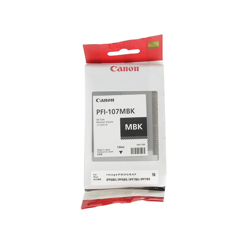 Струйный картридж Canon PFI 107 Matte Black (130 ml) 6704B001