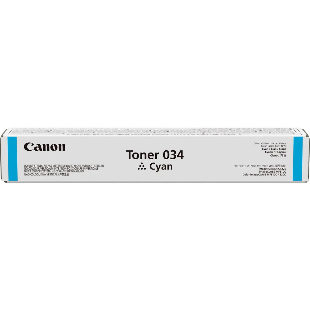 Тонер Canon Тонер голубой C-EXV 034 для IRC1225x 9453B001