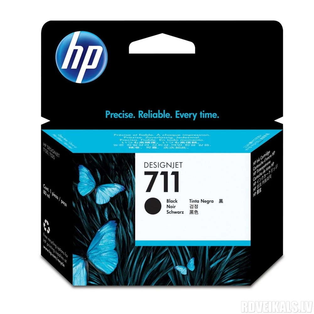 Струйный картридж HP №711 Черный CZ133A