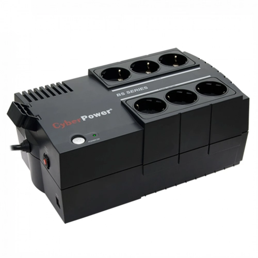 Источник бесперебойного питания CyberPower BS450E 450 ВА, 270 Вт