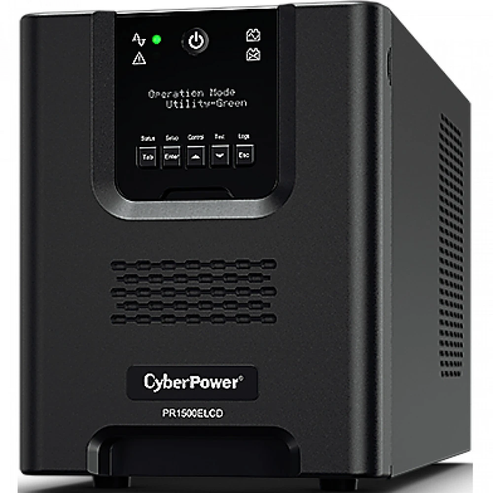 Источник бесперебойного питания CyberPower PR1500ELCD 1500 ВА, 1350 Вт