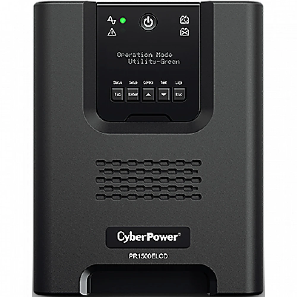 Источник бесперебойного питания CyberPower PR1500ELCD 1500 ВА, 1350 Вт