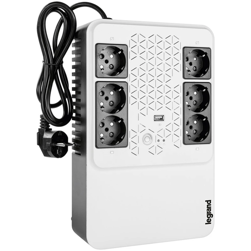Источник бесперебойного питания Legrand Keor Multiplug 600 310081 600 ВА, 360 Вт