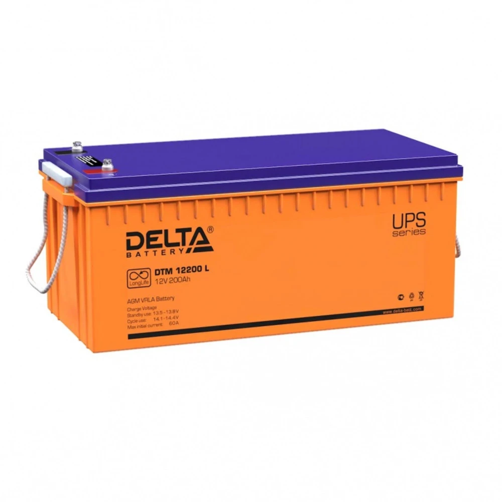 Сменные аккумуляторы АКБ для ИБП Delta Battery DTM 12200 L 12 В