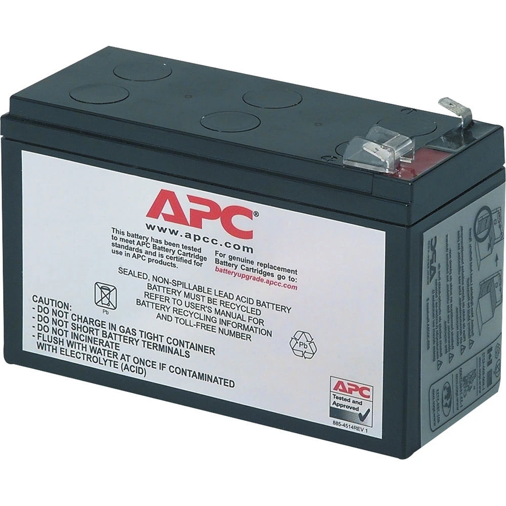 Сменные аккумуляторы АКБ для ИБП APC Сменный аккумуляторный картридж APC №17 RBC17 12 В