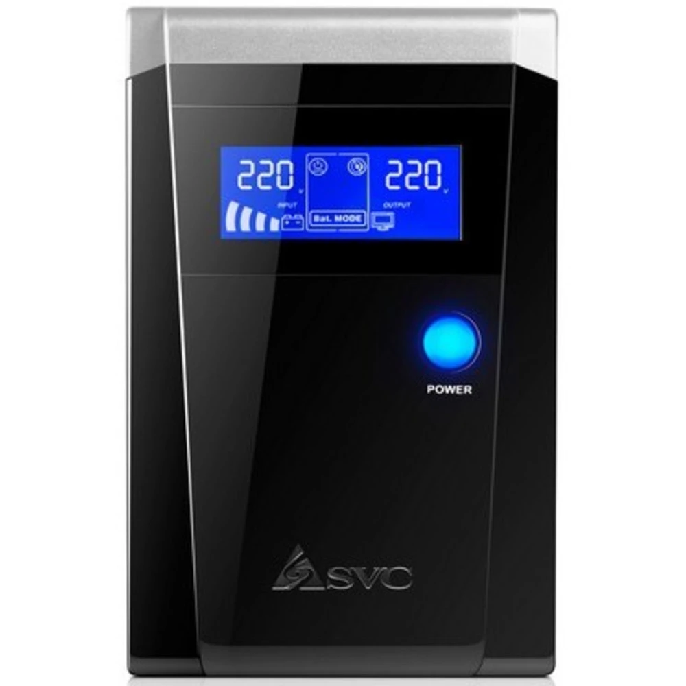 Источник бесперебойного питания SVC V-650-F-LCD 650 ВА, 400 Вт