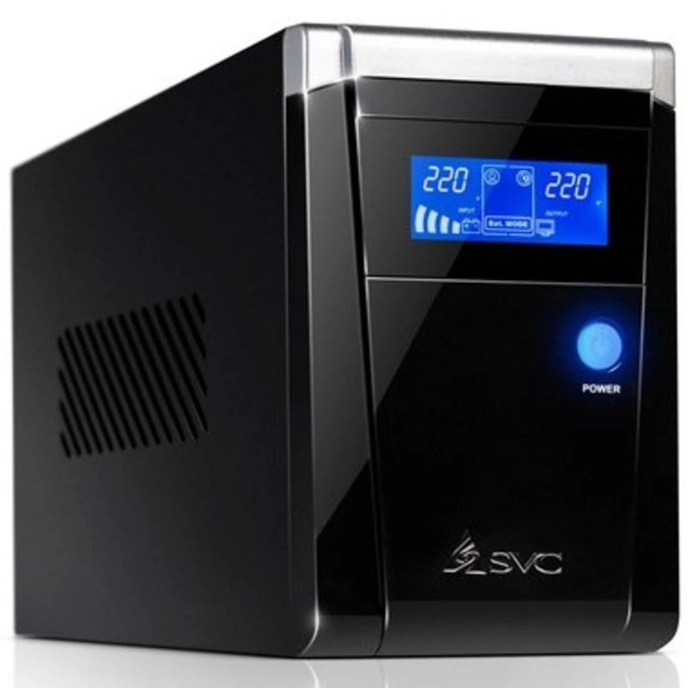 Источник бесперебойного питания SVC V-800-F-LCD 800 ВА, 480 Вт