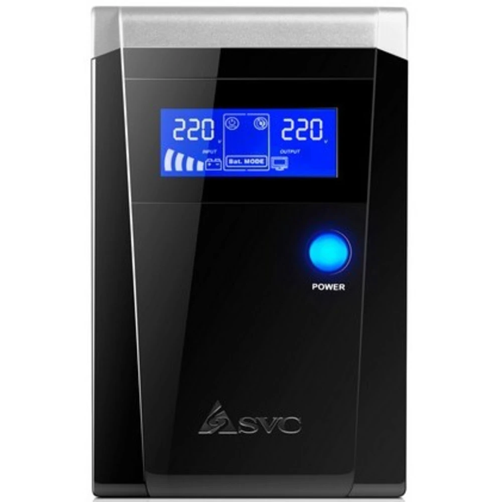 Источник бесперебойного питания SVC V-800-F-LCD 800 ВА, 480 Вт