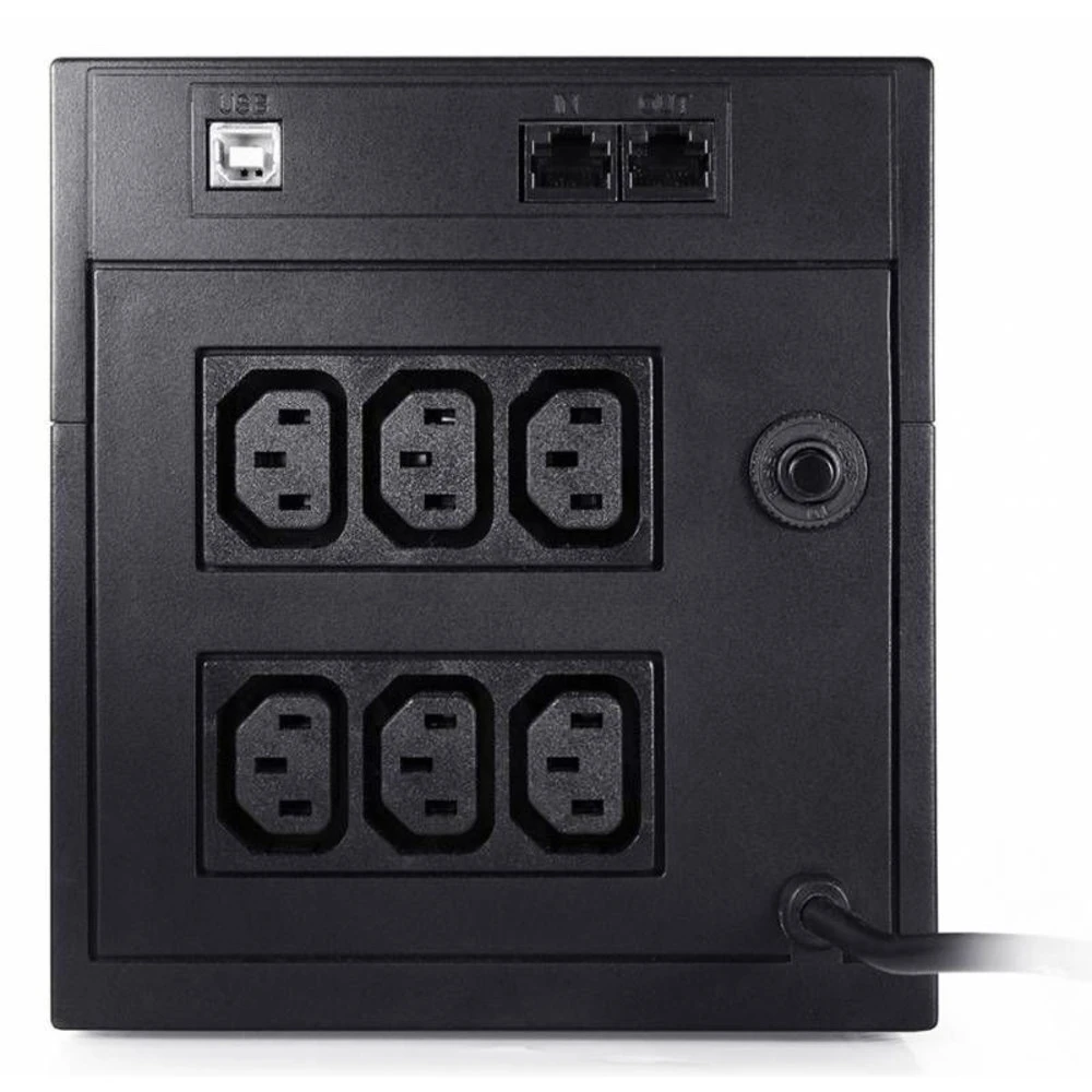 Источник бесперебойного питания Powercom RPT-2000AP LCD 2000 ВА, 1200 Вт