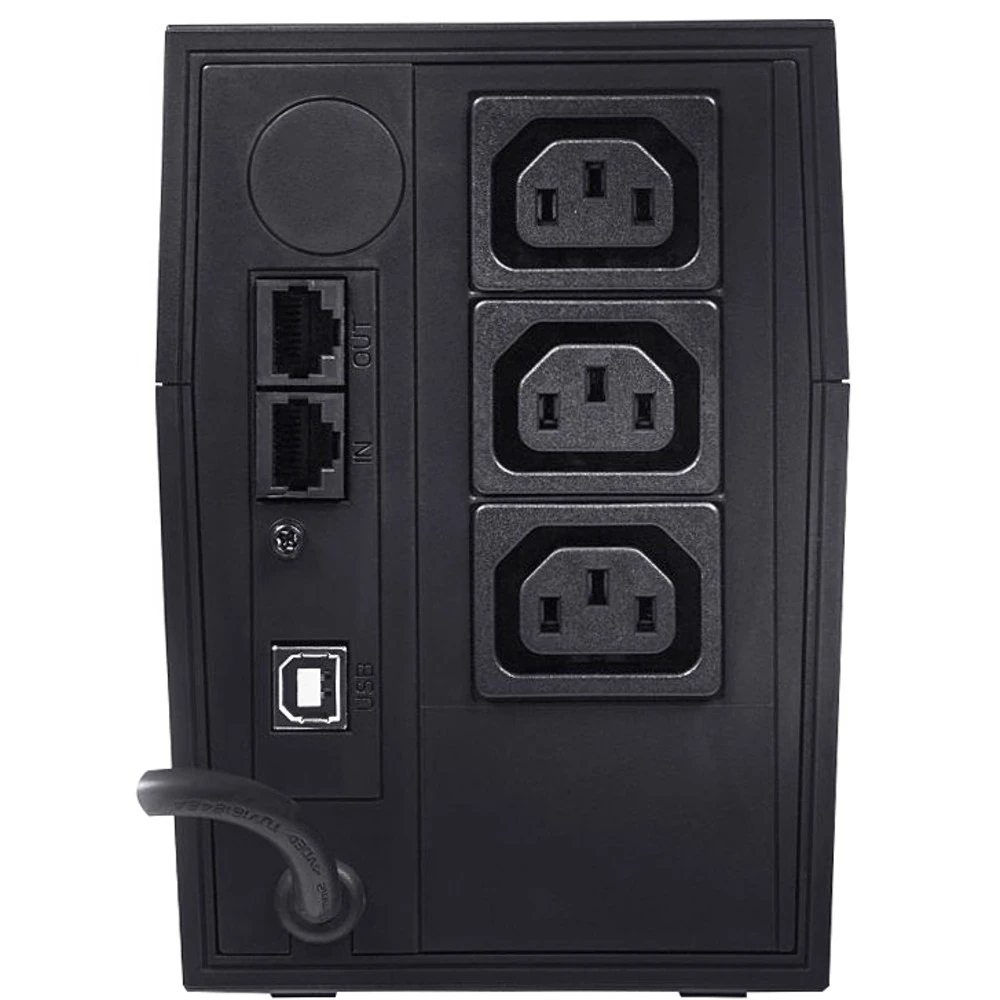 Источник бесперебойного питания Powercom RPT-600AP RPT-600AP EURO 600 ВА, 360 Вт