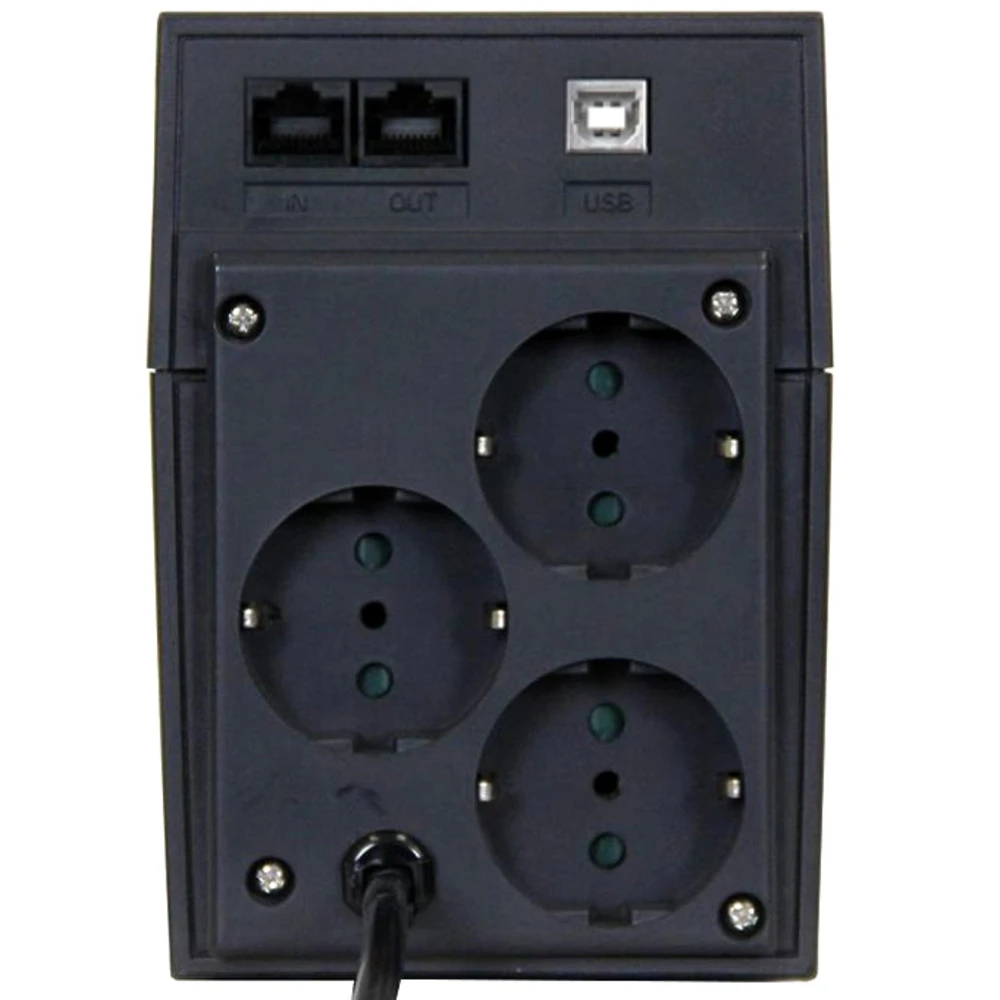 Источник бесперебойного питания Powercom RPT-800AP RPT-800AP EURO 800 ВА, 480 Вт
