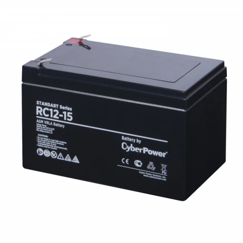 Сменные аккумуляторы АКБ для ИБП CyberPower Standart series RC 12-15 12 В