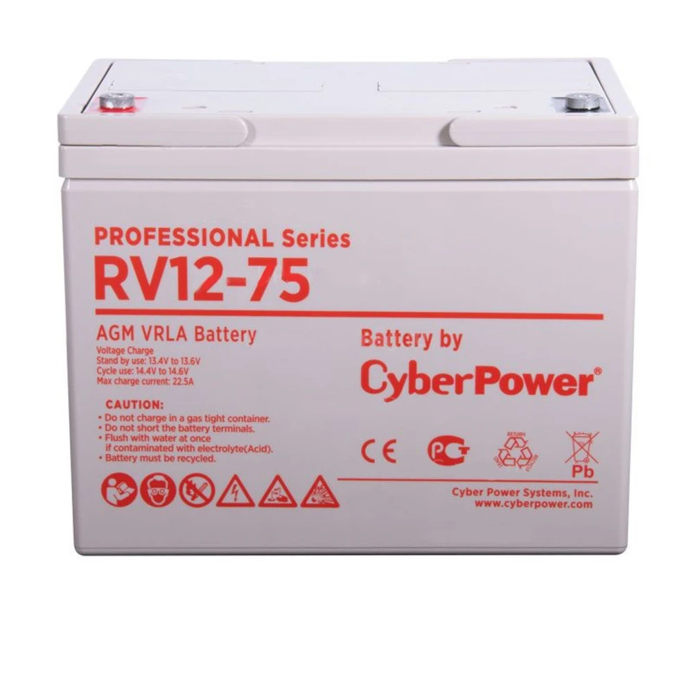 Сменные аккумуляторы АКБ для ИБП CyberPower RV 12-75 12 В