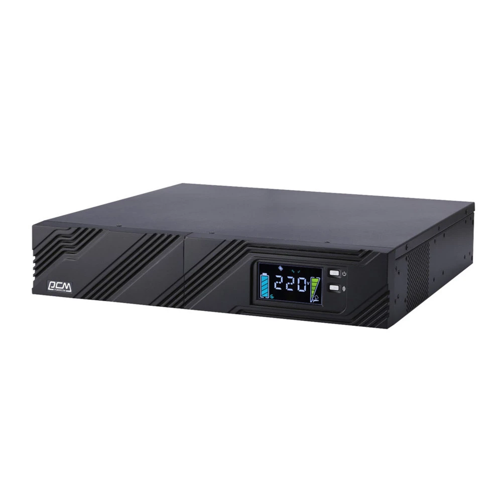 Источник бесперебойного питания Powercom SPR-1500 LCD 1500 ВА, 1050 Вт