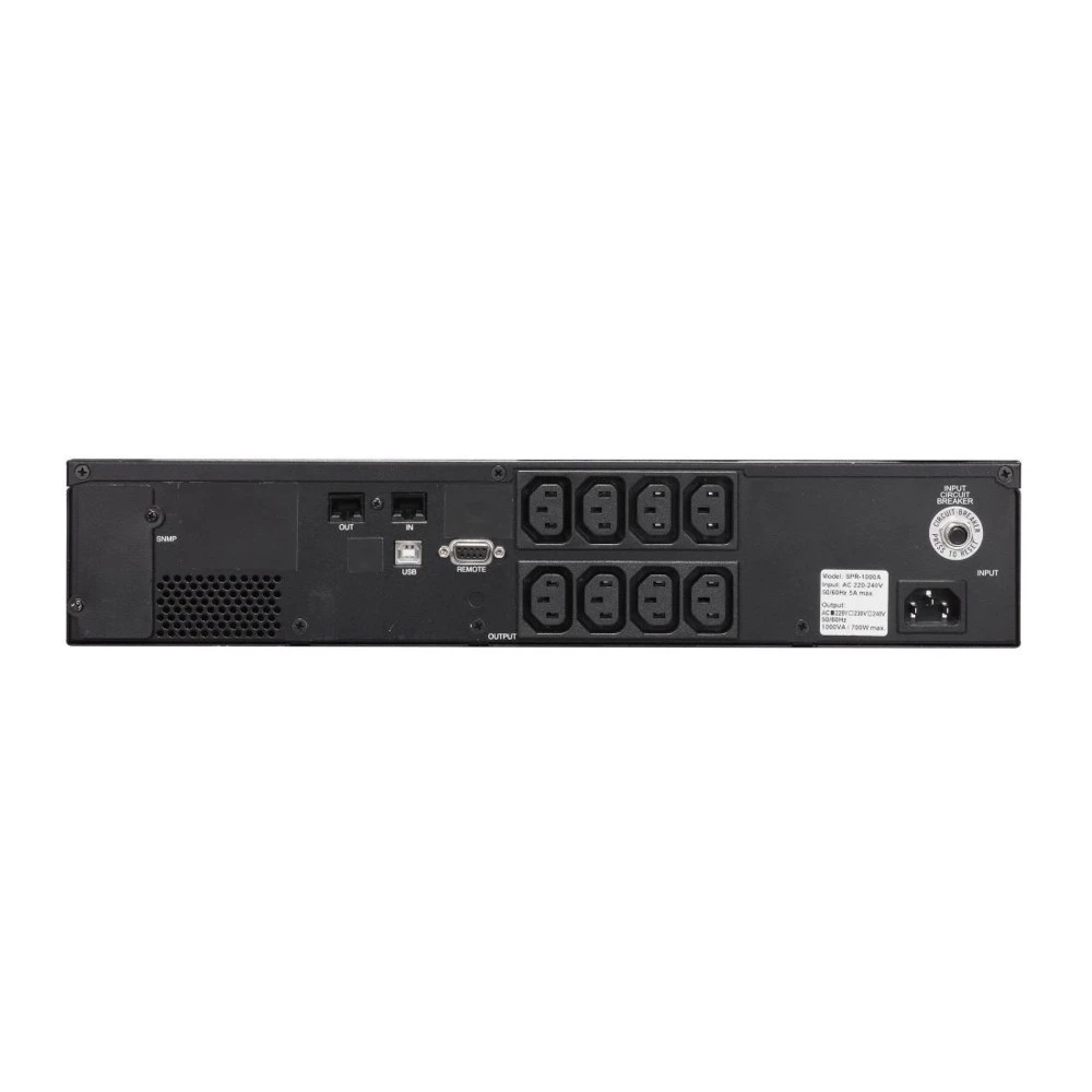 Источник бесперебойного питания Powercom SPR-1500 LCD 1500 ВА, 1050 Вт