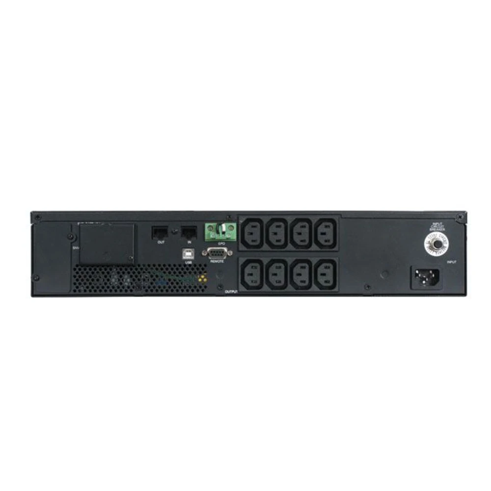 Источник бесперебойного питания Powercom SRT-1500A LCD 15000 ВА, 1000 Вт