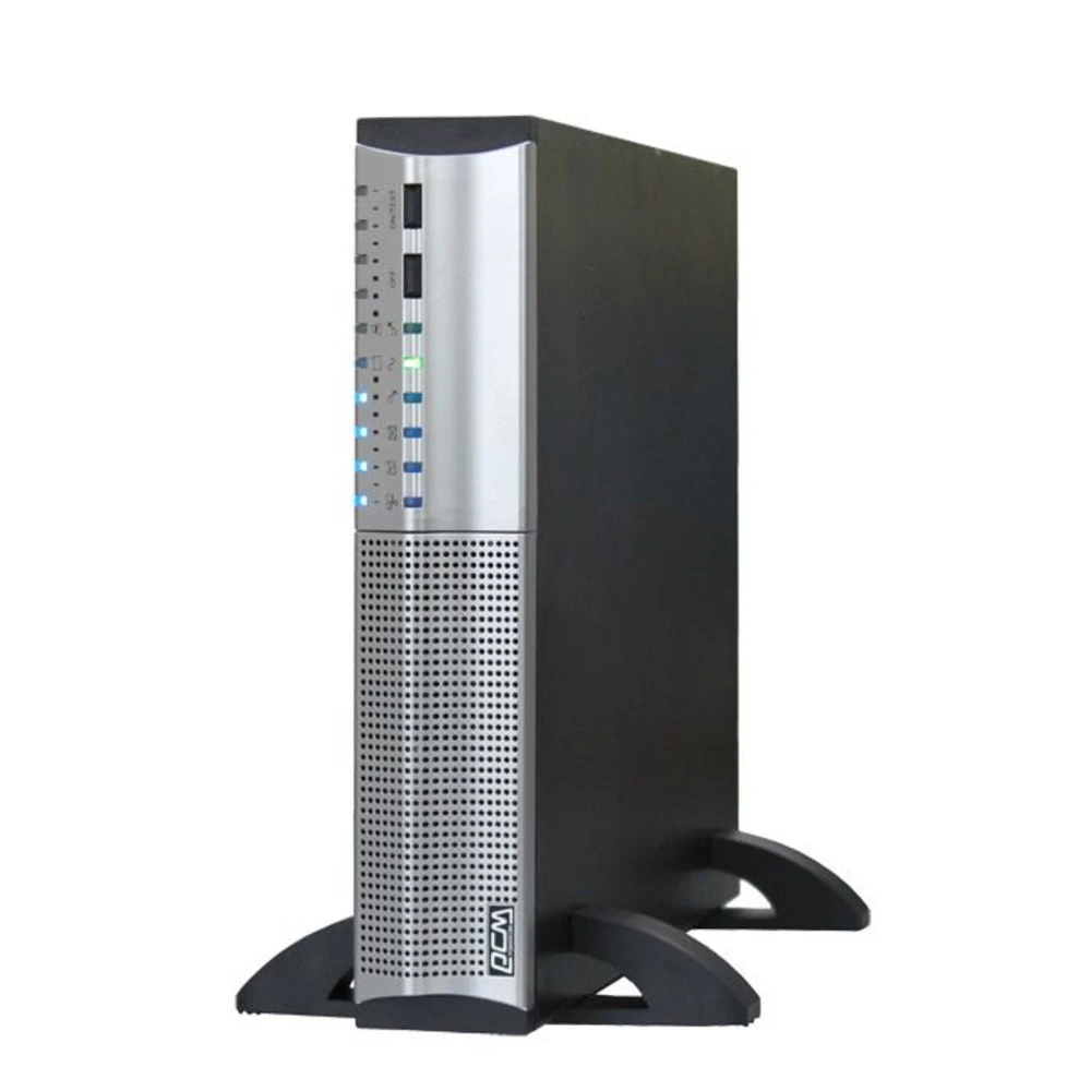 Источник бесперебойного питания Powercom SRT-1500A LCD 15000 ВА, 1000 Вт