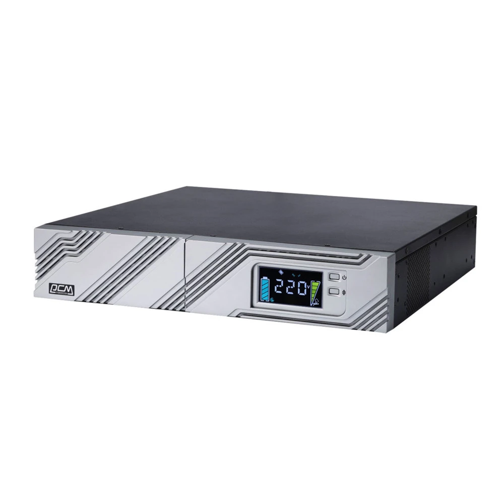 Источник бесперебойного питания Powercom SRT-3000A SRT-3000A LCD 3000 ВА, 2700 Вт
