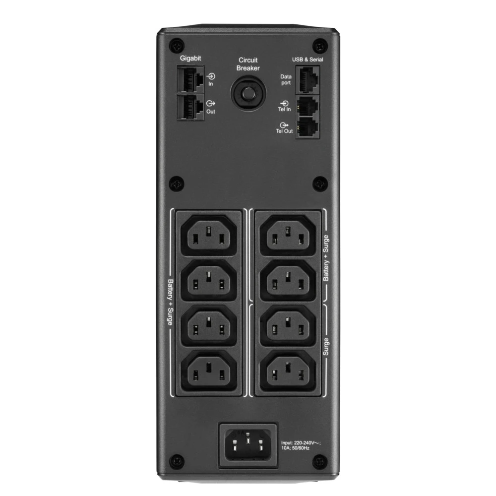 Источник бесперебойного питания APC Pro BR 1300 BR1300MI 1300 ВА, 780 Вт
