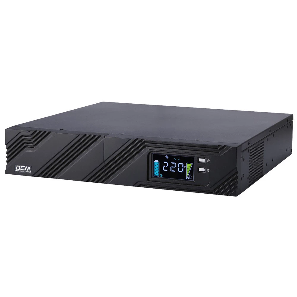 Источник бесперебойного питания Powercom SMART KING PRO+ SPR-3000 LCD 3000 ВА, 2400 Вт