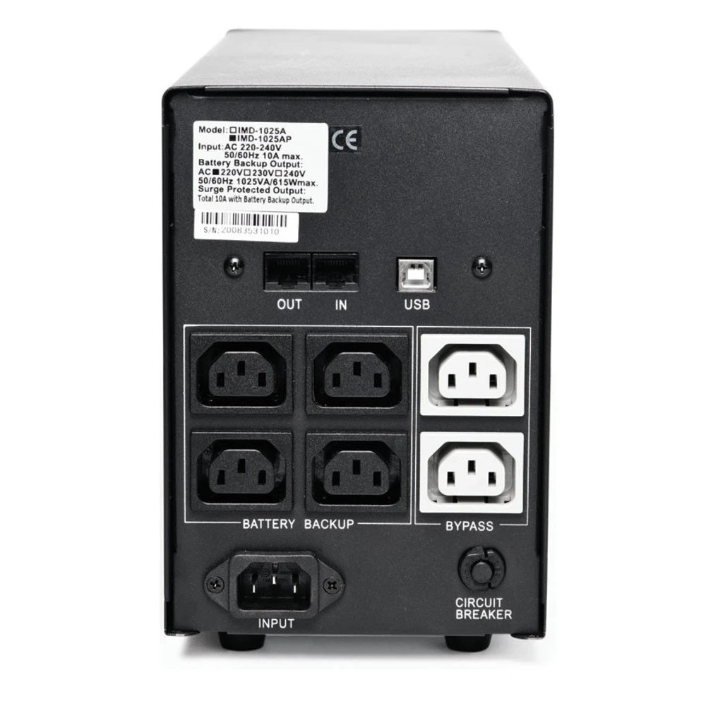 Источник бесперебойного питания Powercom IMP-2000AP 2000 ВА, 1200 Вт