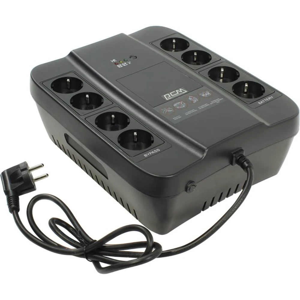 Источник бесперебойного питания Powercom SPD-1000N 1000 ВА, 550 Вт