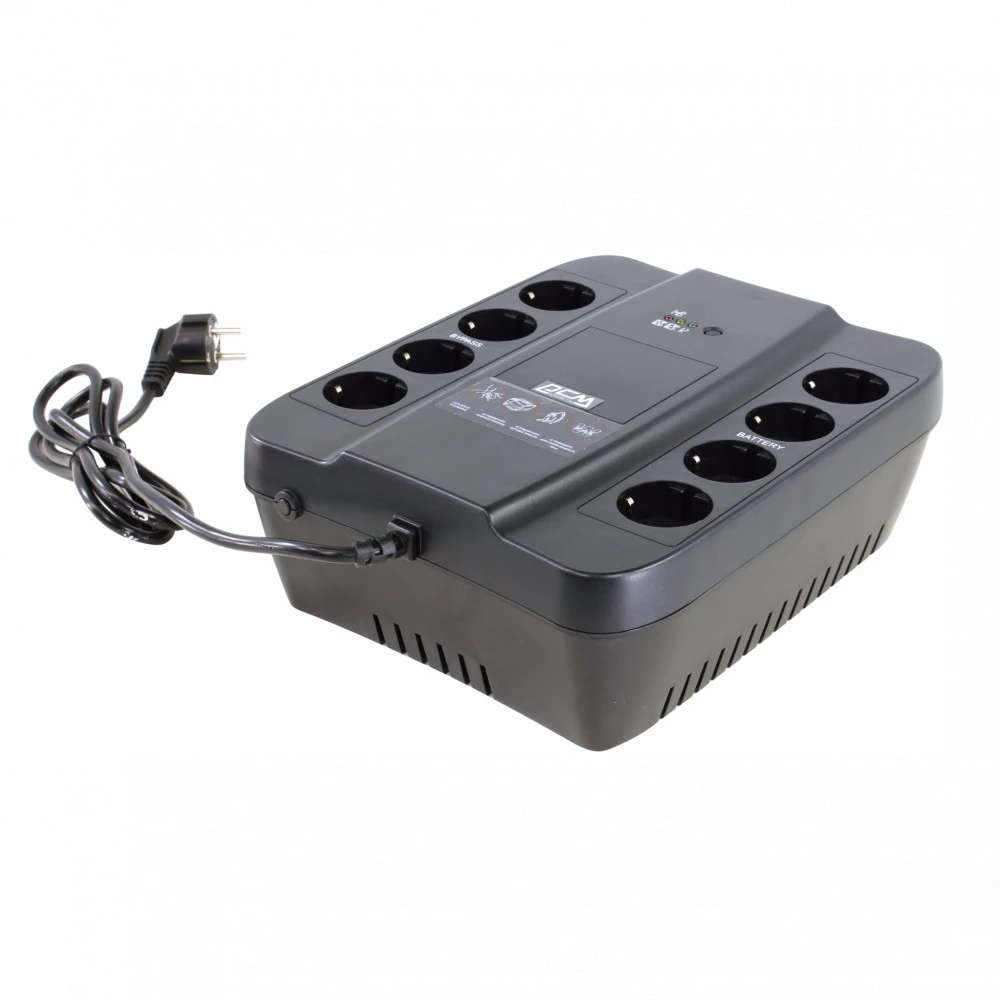 Источник бесперебойного питания Powercom SPD-850N 850 ВА, 510 Вт