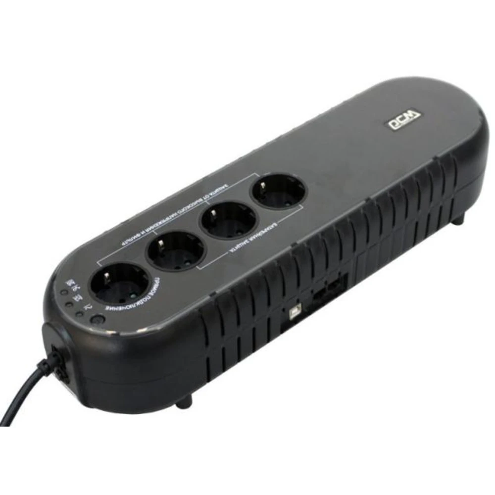 Источник бесперебойного питания Powercom WOW OffLine 850VA WOW-850U 850 ВА, 425 Вт