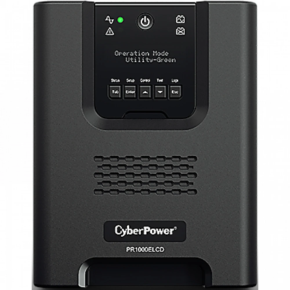 Источник бесперебойного питания CyberPower PR1000ELCD 1000 ВА, 900 Вт