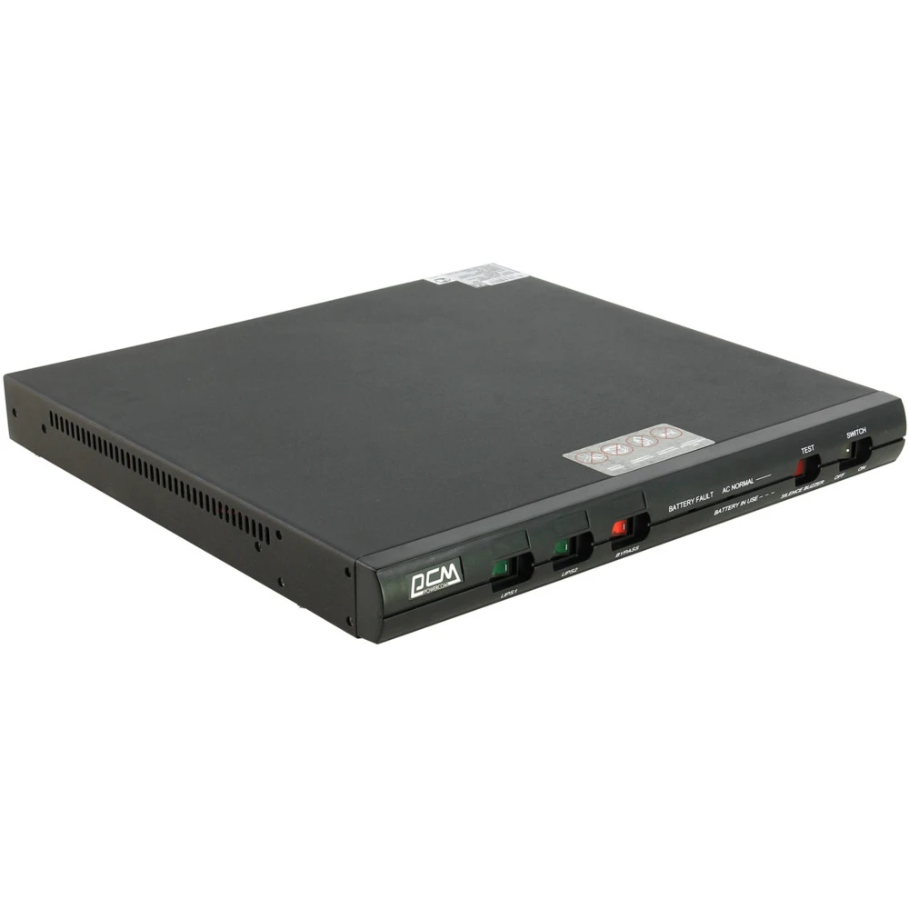 Источник бесперебойного питания Powercom King Pro RM KIN-1000AP 1000 ВА, 600 Вт