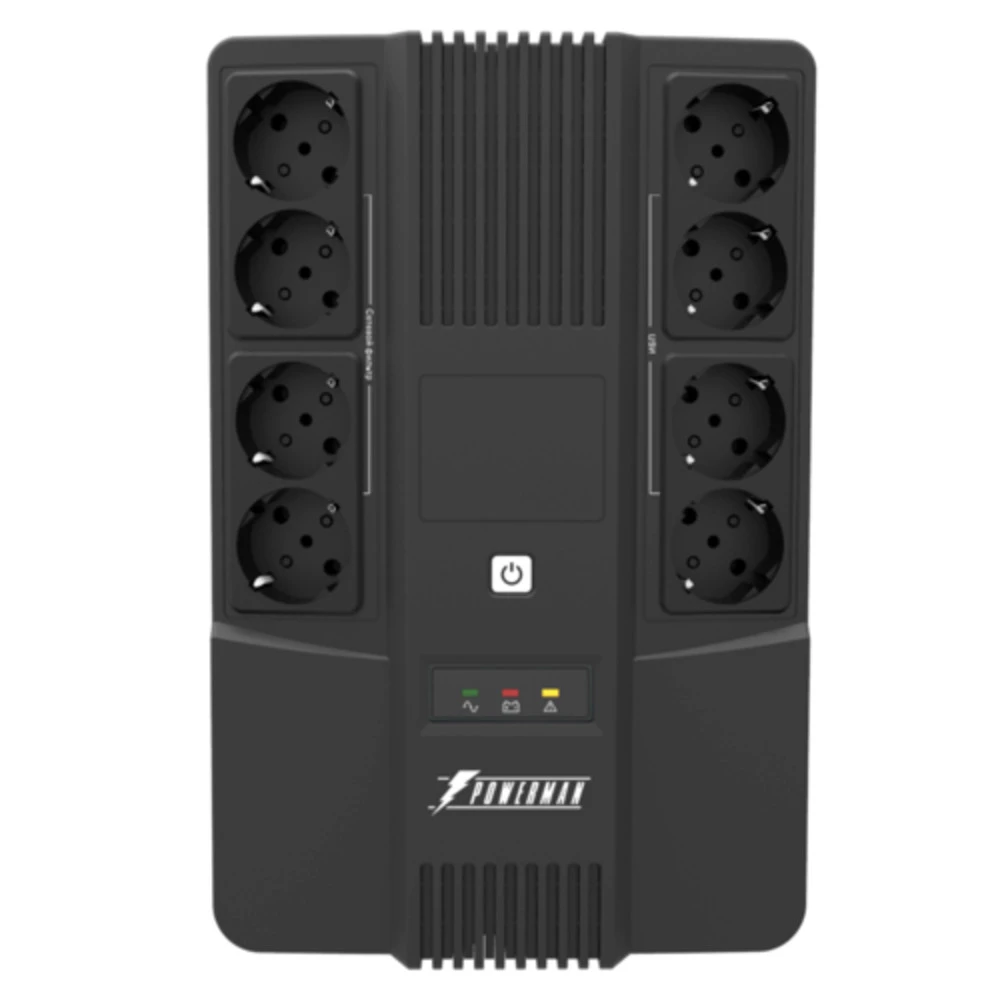 Источник бесперебойного питания Powerman BRICK 1000 POWERMAN BRICK 1000 1000 ВА, 600 Вт