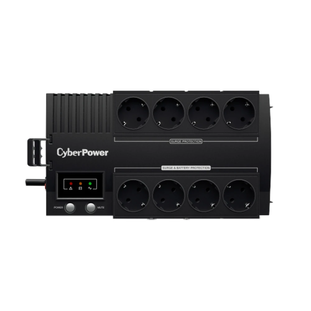 Источник бесперебойного питания CyberPower BS850E BS850E. 850 ВА, 480 Вт