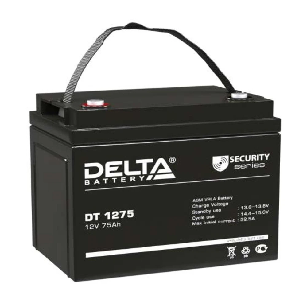 Сменные аккумуляторы АКБ для ИБП Delta Battery DT 1275 12 В