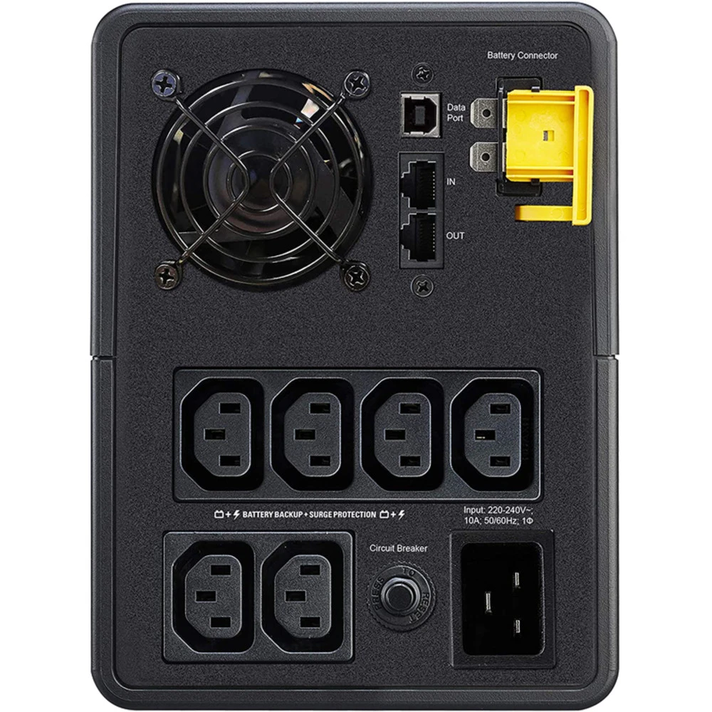 Источник бесперебойного питания APC BX2200MI 2200 ВА, 1200 Вт