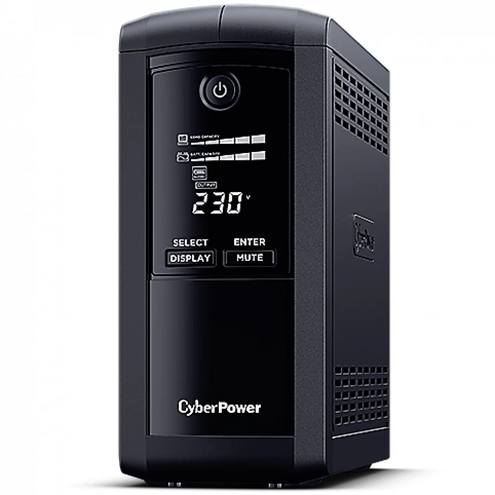 Источник бесперебойного питания CyberPower VP1000ELCD 1000 ВА, 550 Вт