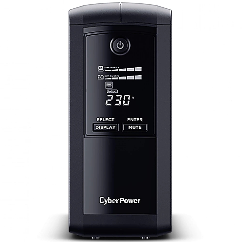 Источник бесперебойного питания CyberPower VP1000ELCD 1000 ВА, 550 Вт