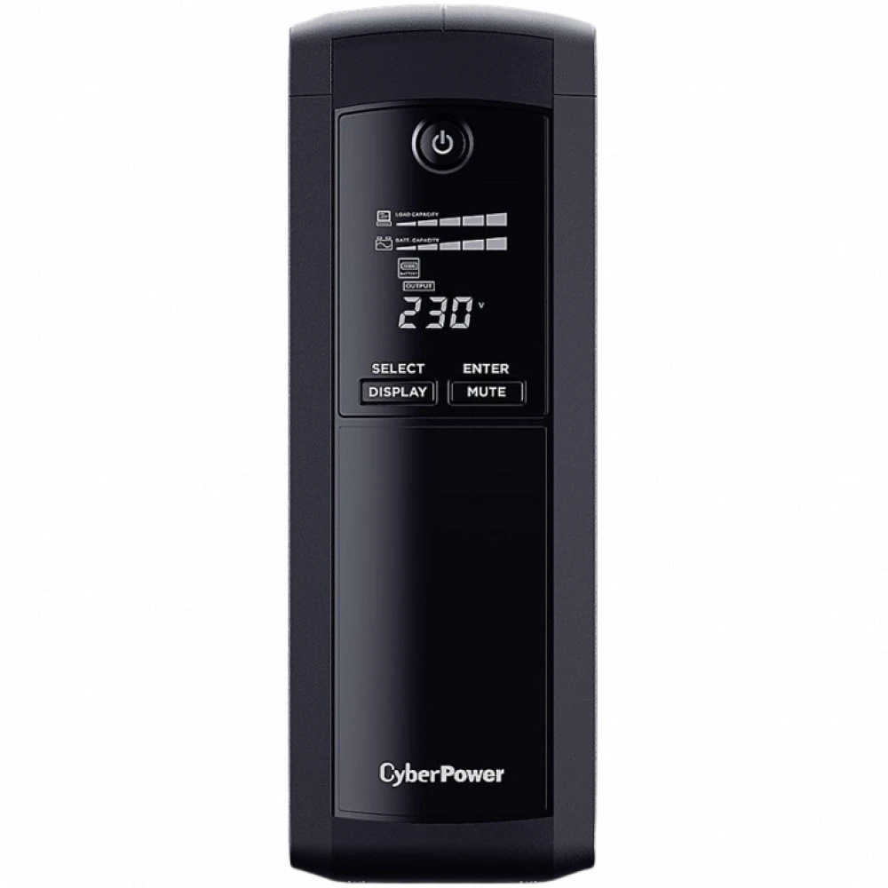 Источник бесперебойного питания CyberPower VP1200EILCD 1200 ВА, 720 Вт