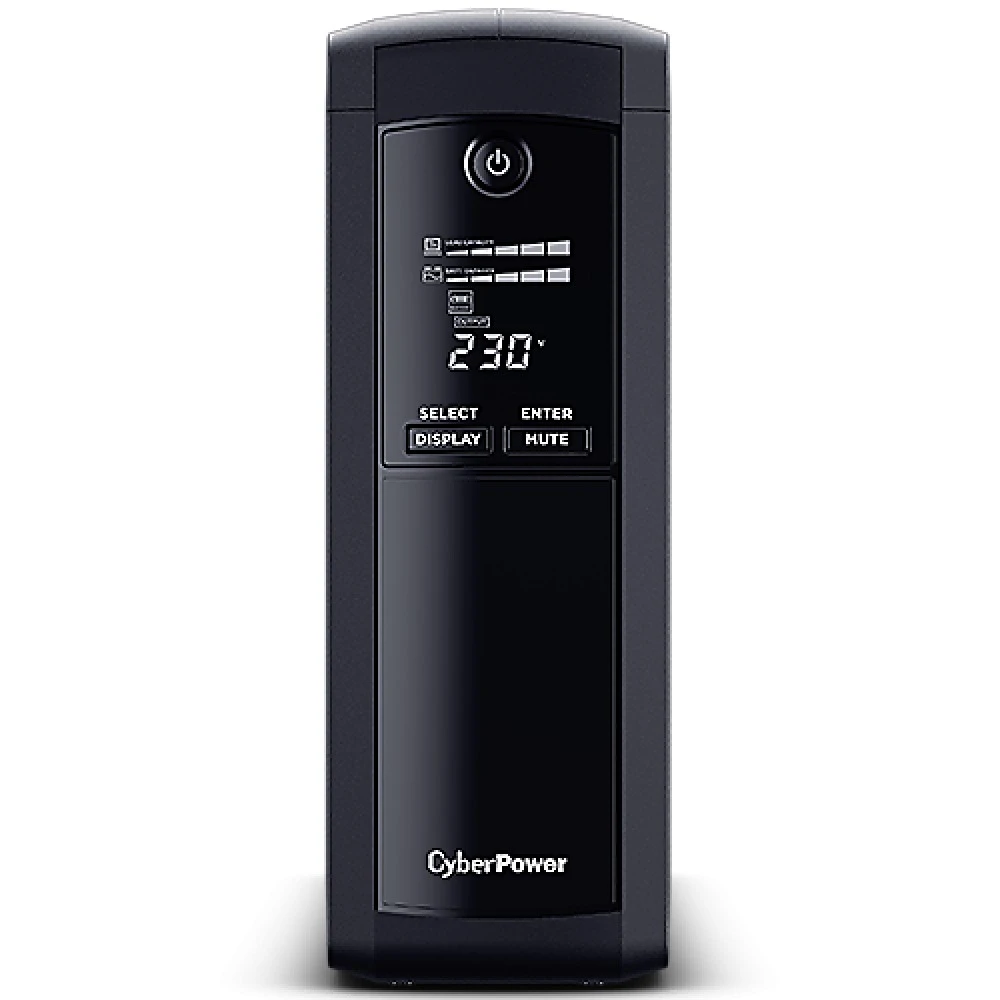 Источник бесперебойного питания CyberPower VP1200ELCD 1200 ВА, 720 Вт