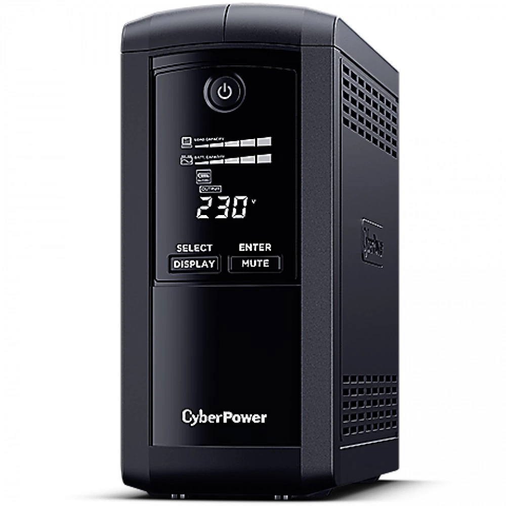 Источник бесперебойного питания CyberPower VP700EILCD 700 ВА, 390 Вт