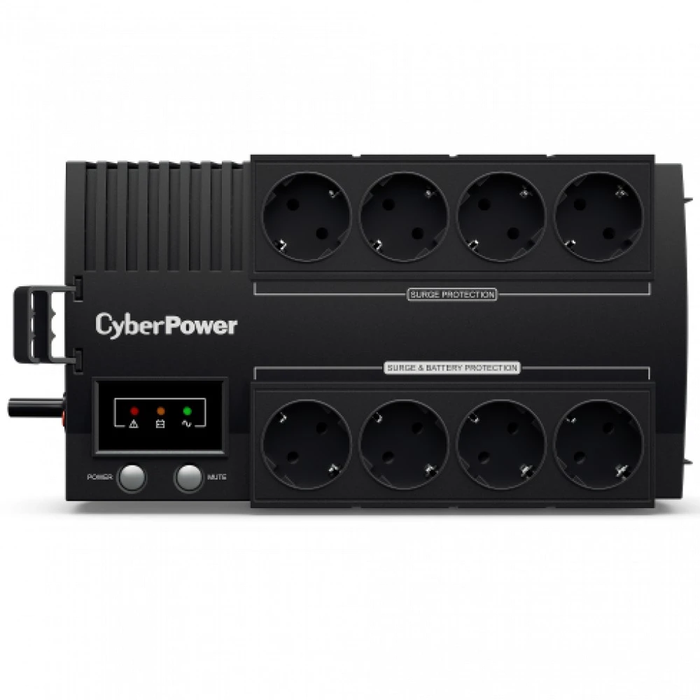 Источник бесперебойного питания CyberPower BS650E BS650E. 650 ВА, 390 Вт