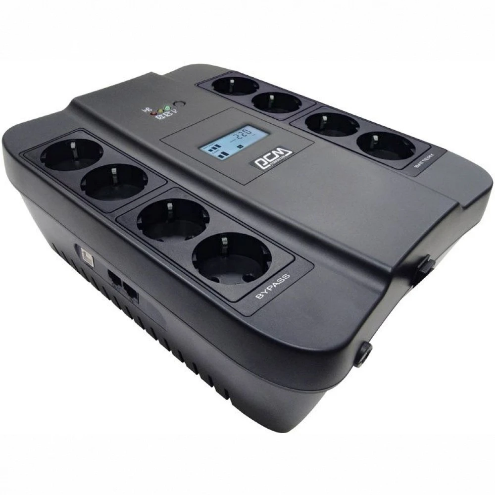 Источник бесперебойного питания Powercom SPD-1100U 1100 ВА, 605 Вт
