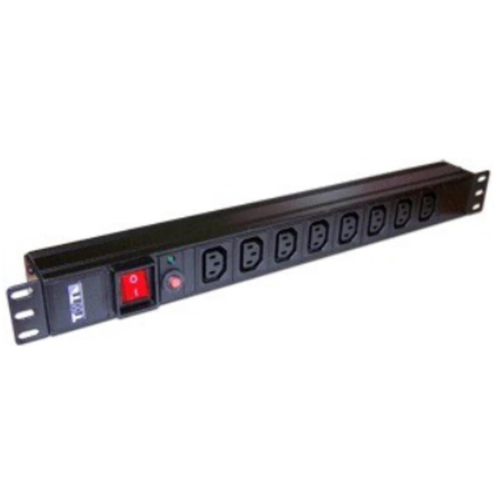 Сетевой фильтр LANMASTER Блок розеток 19 TWT-PDU19-10A8C3