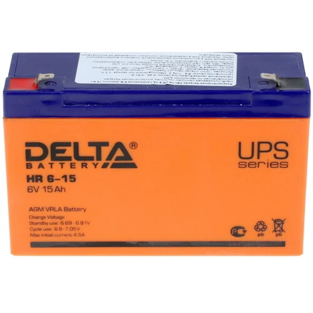 Батарейный модуль для ИБП Delta Battery HR 6-15 HR6-15