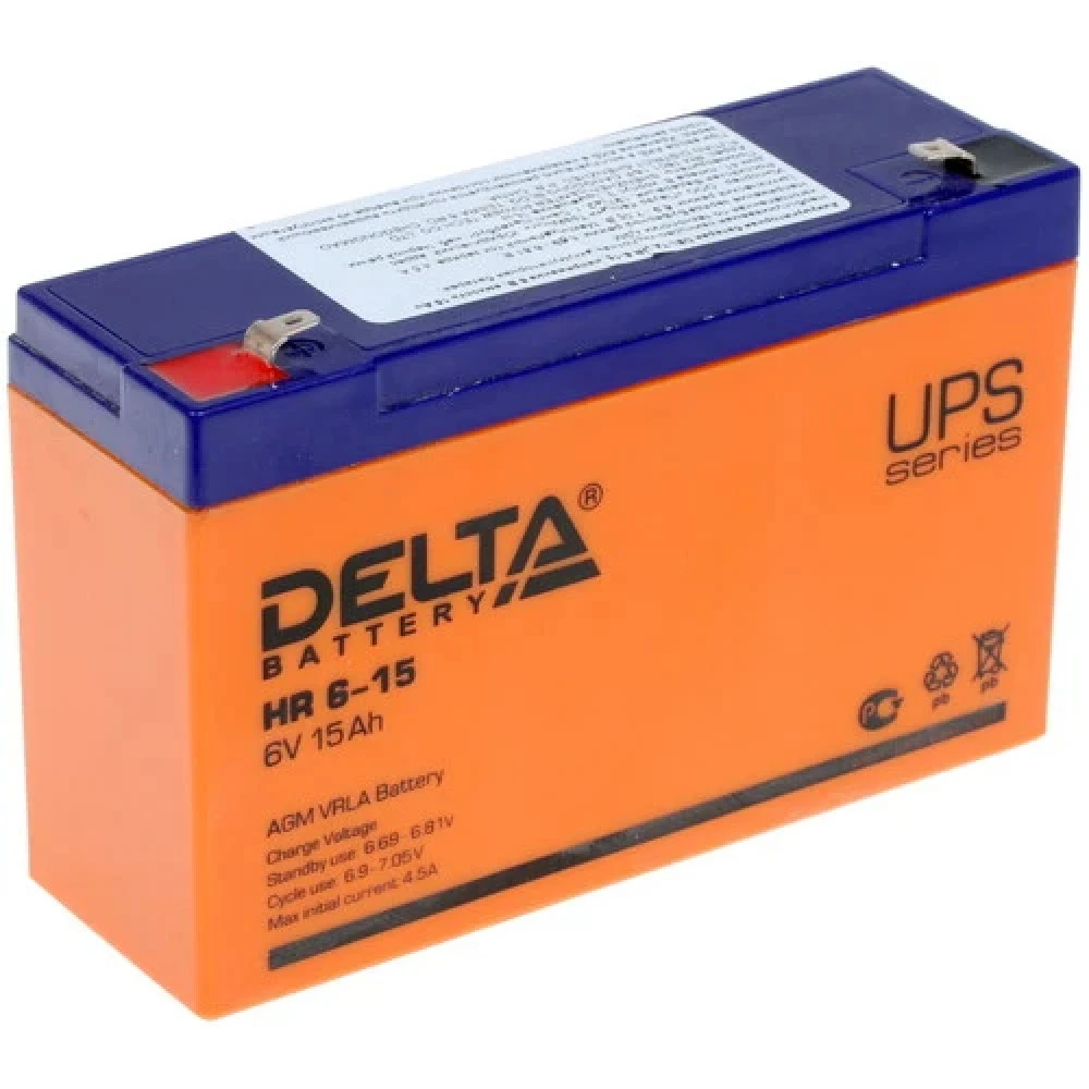 Батарейный модуль для ИБП Delta Battery HR 6-15 HR6-15