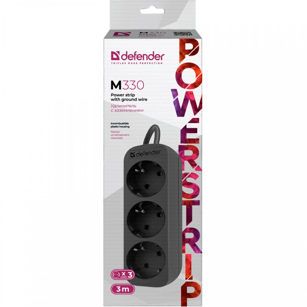 Сетевой фильтр Defender M330 99322